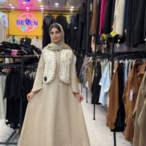 دو تیکه سوزن دوزی گل