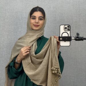 شال کنفی منگوله دار