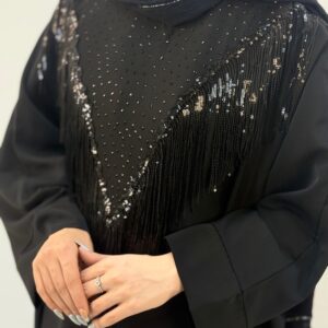 عبایی نگین ریسه هفتی