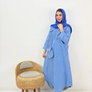 کفتان جین کیف دار