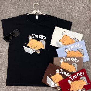 تیشرت چاپ گربه