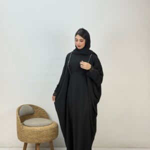 عبایی استین پاپیون