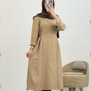 مانتو کفتان بغل کمربندی